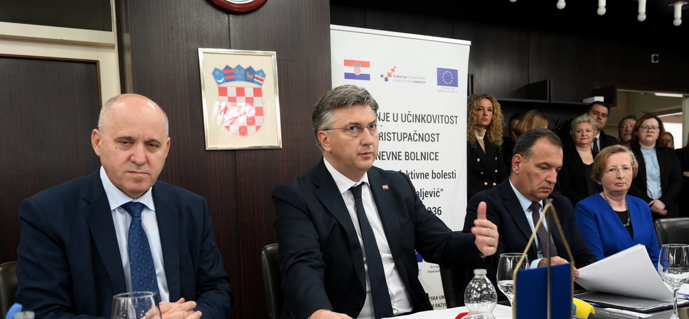 Plenković: Investicije u zdravstvenu infrastrukturu u Zagrebu 700 milijuna eura